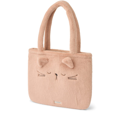 Plüsch-Katzen-Tasche "Lexi Cat Pale tuscany"