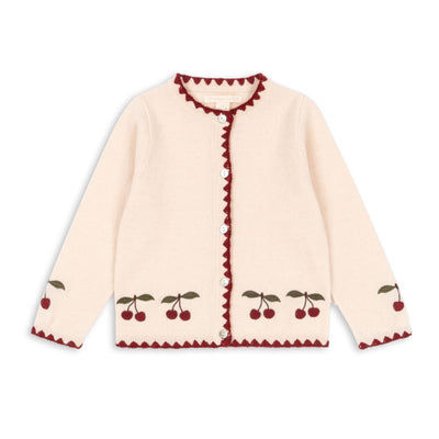 Strick-Cardigan für Mädchen "Collette Off White"