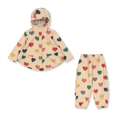 Regenbekleidungsset für Kinder "Faire Bon Coeur Coloré"