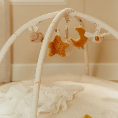 Spielbogen mit Spielmatte und Anhängern "Newborn Naturals"