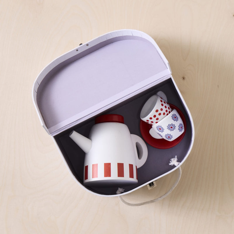 Moomin Kaffee-Tee-Set aus Holz