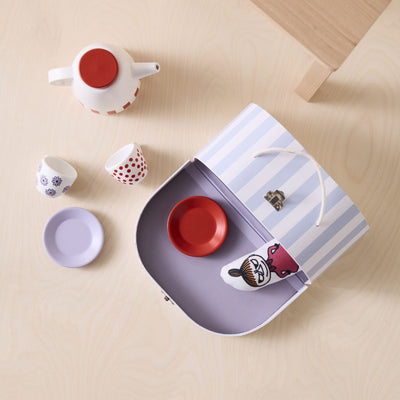 Moomin Kaffee-Tee-Set aus Holz