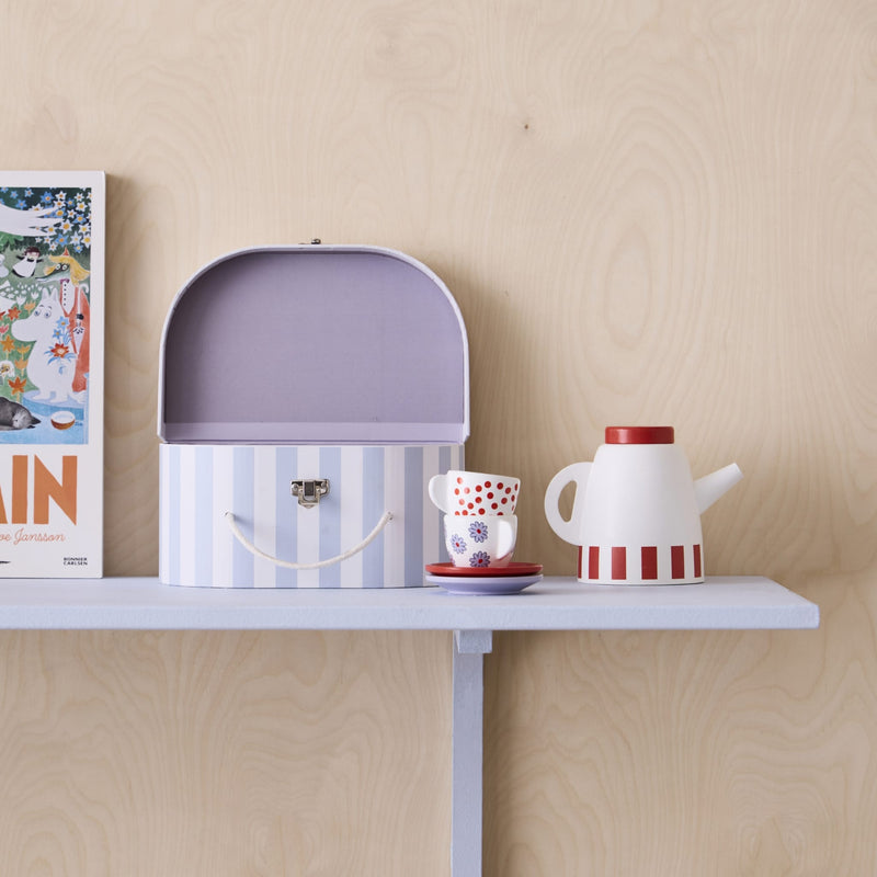Moomin Kaffee-Tee-Set aus Holz