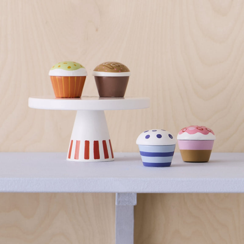 Moomin Kuchenständer-Set aus Holz