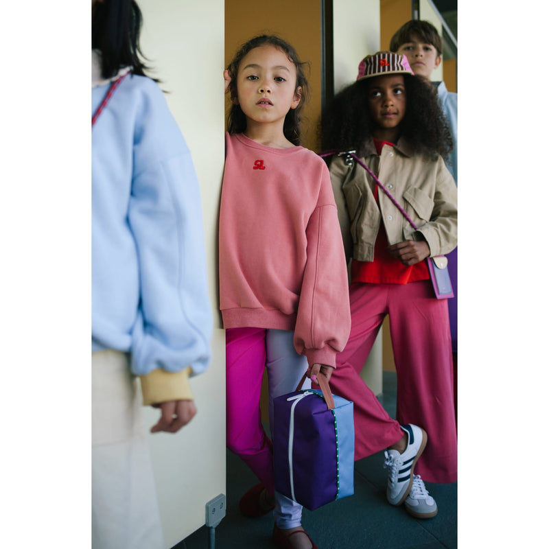 Necessaire "Better Together Colourblocking Purple Tights"