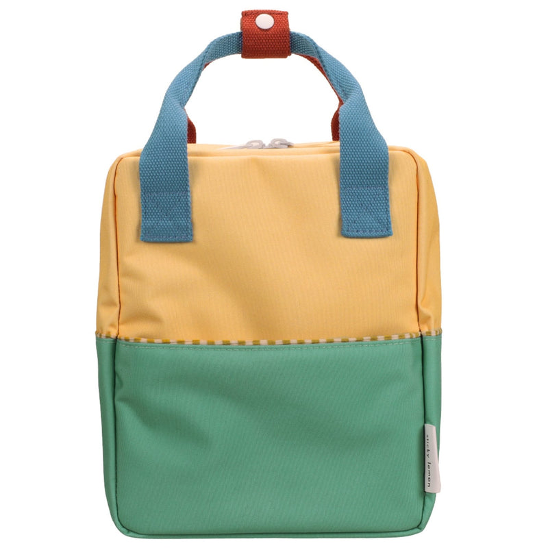 Kleiner Kinderrucksack "Sandy Yellow / Aquatic Green"