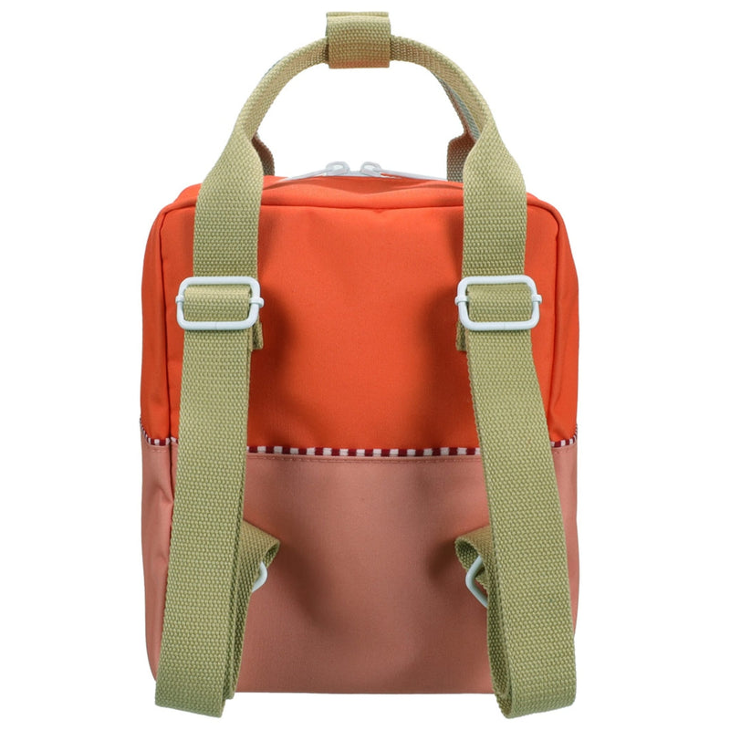 Kleiner Kinderrucksack "Lifebuoy Orange / Coral Pink"