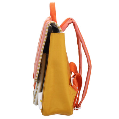 Schulranzen "Coral Pink + Submarine Yellow"