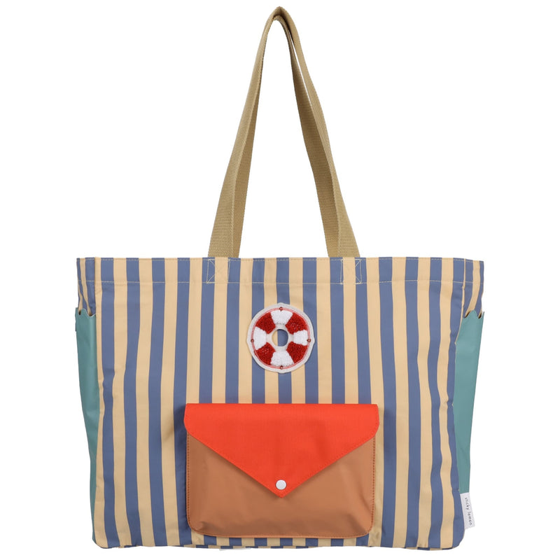 Shopper "Wonders Of The Deep Sea Blue Whale + Sandy Yellow"