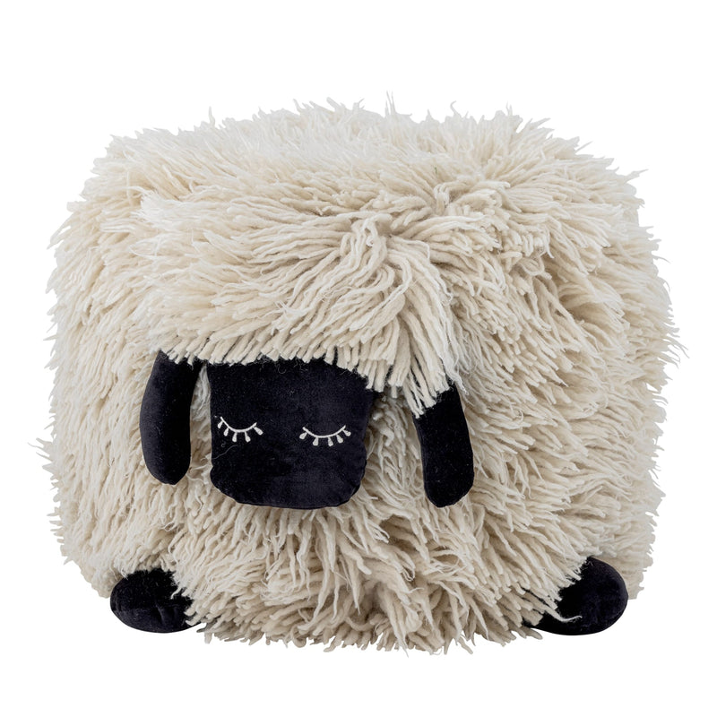 Pouf – Sitzhocker in Schaf-Optik "Dolly"