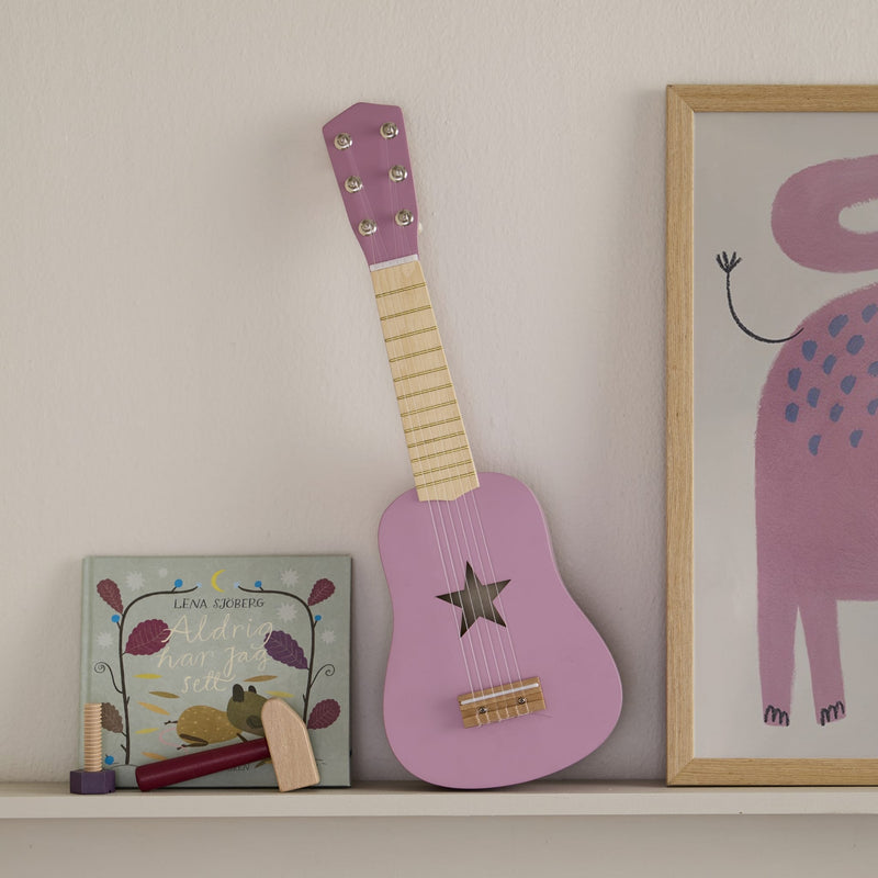 Kindergitarre "Dark Pink"
