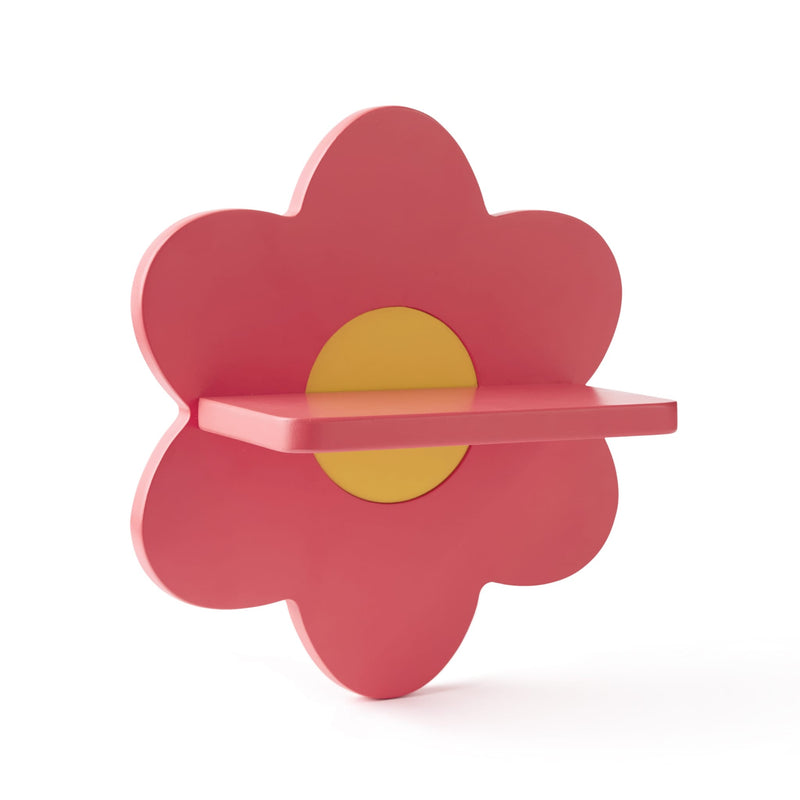 Regalbrett "Blume rosa"