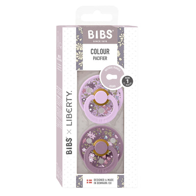 BIBS x LIBERTY Schnuller “Colour Chamomile Lawn / Violet Sky Mix” 2er Pack
