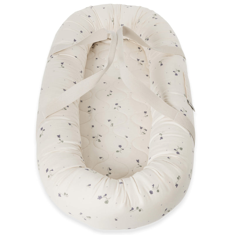 Babynest "Satin Viola"