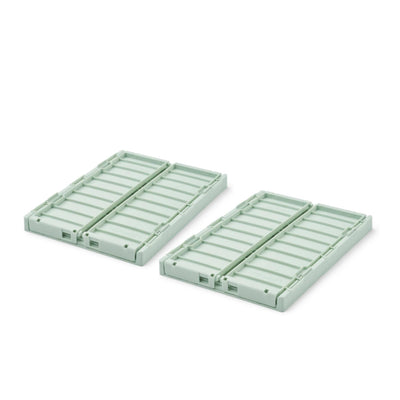 Aufbewahrungskisten “Weston Light Peppermint” S 2er Pack