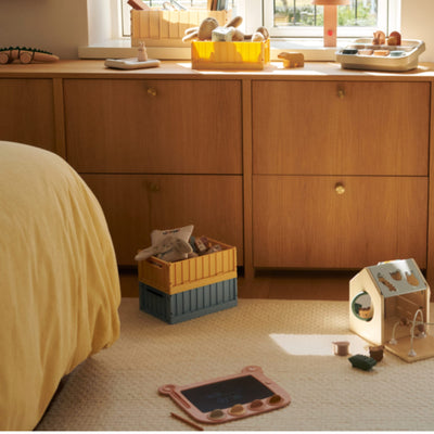 Aufbewahrungskisten “Weston Lemon yellow” S 2er Pack