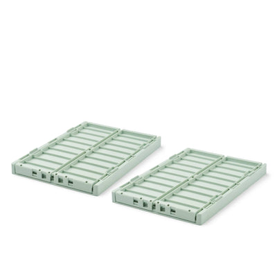 Aufbewahrungskisten “Weston Light Peppermint" M 2er Pack