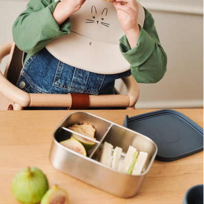 Vesperbox für Kinder “Arthur Mr Bear whale blue“