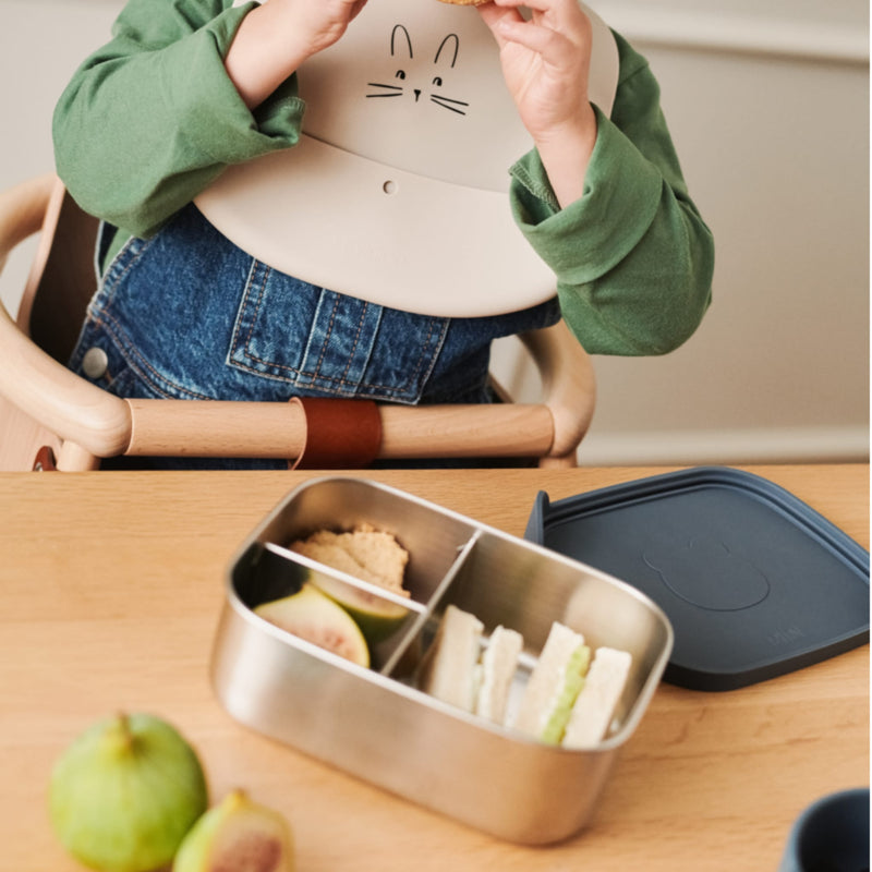 Vesperbox für Kinder “Arthur Mr Bear whale blue“