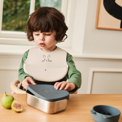 Vesperbox für Kinder “Arthur Mr Bear whale blue“