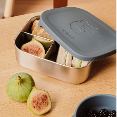 Vesperbox für Kinder “Arthur Mr Bear whale blue“