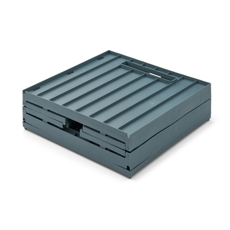 Aufbewahrungsbox mit Deckel “Elijah Whale blue"