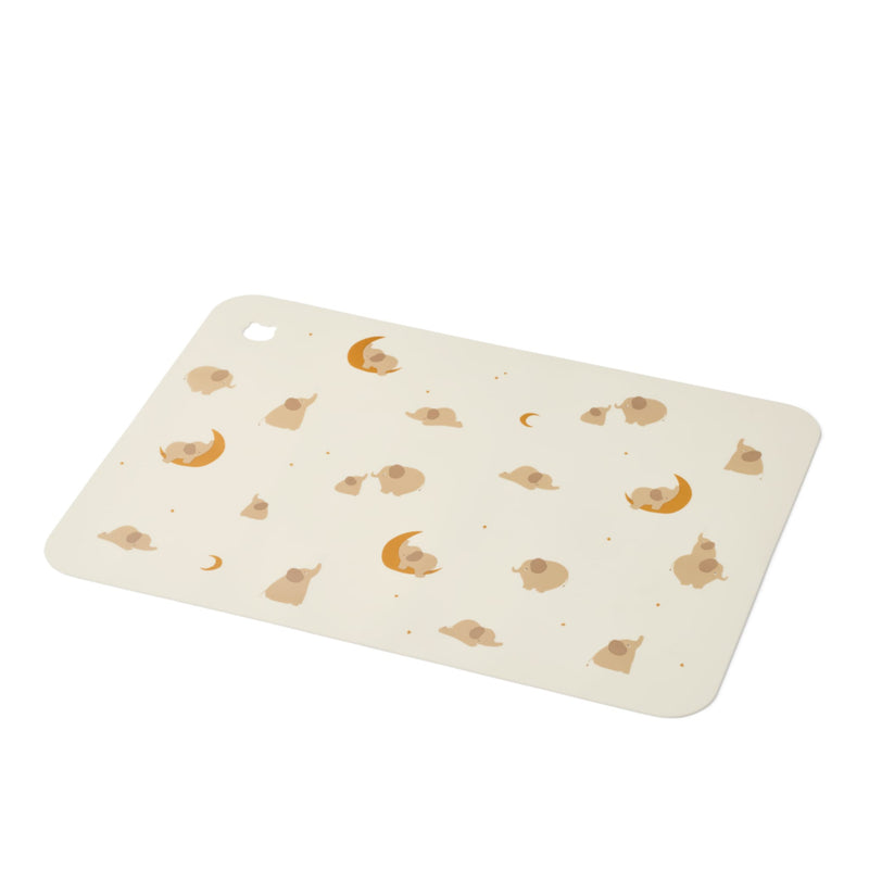 Platzmatte aus Silikon “Jude Elephant / Creme de la creme"