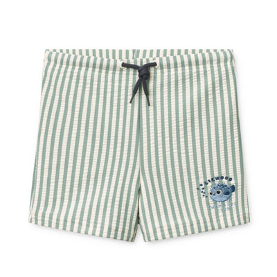 Badehose "Otto Y/D stripe Peppermint / Creme de la creme"