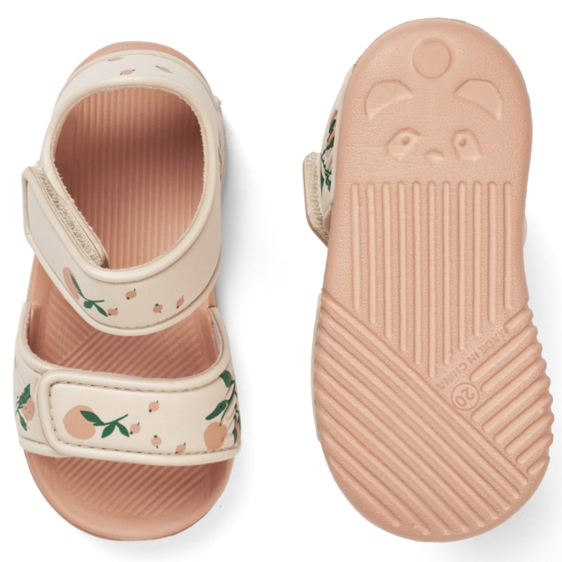 Sommer-Sandalen für Kinder "Blumer Peach / Sea Shell"