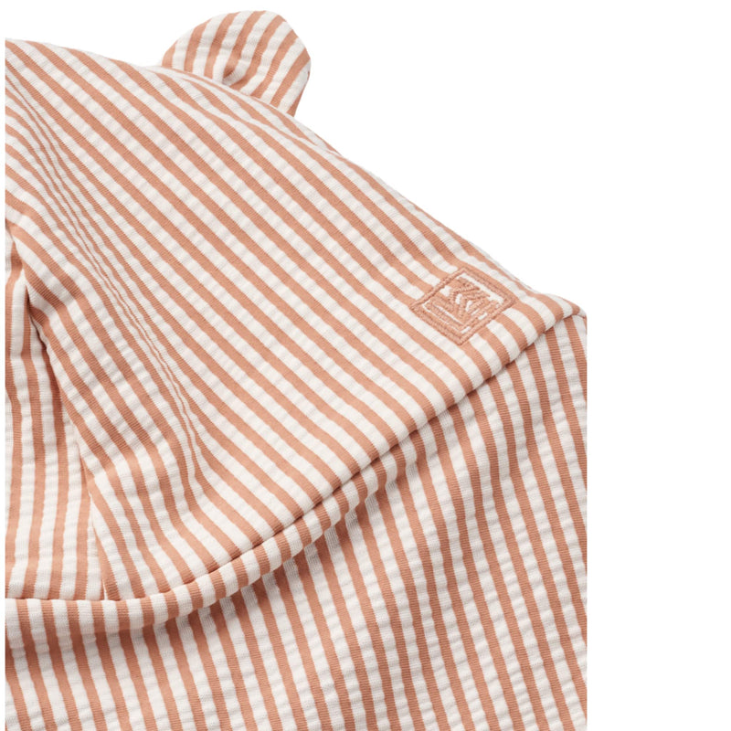 Baby-Sonnenhut "Senia Y/D stripe Pale tuscany / Creme de la creme"