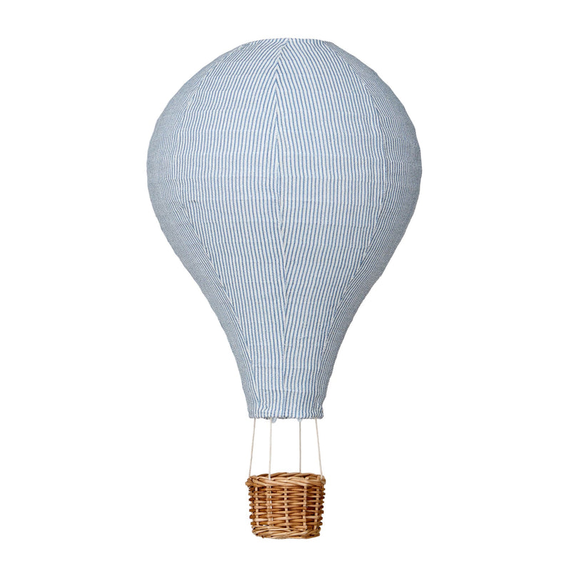 Heißluftballonlampe "Classic Stripes Blue"