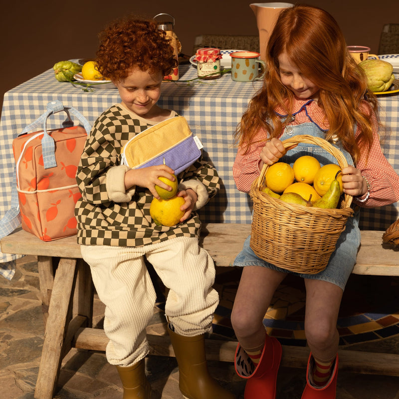 Kleiner Kinderrucksack "Farmhouse Lemon"