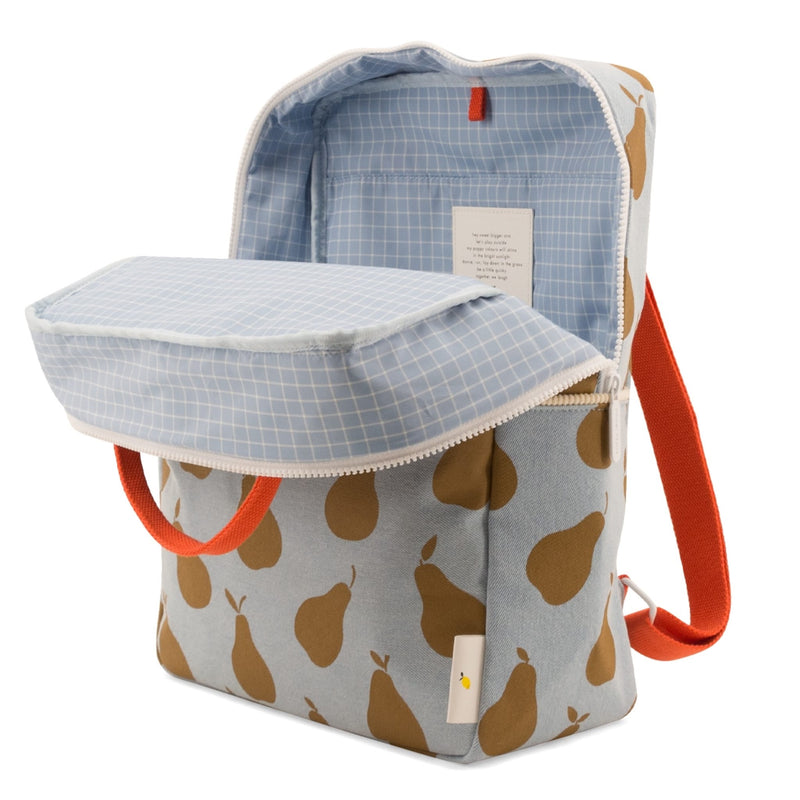 Großer Kinderrucksack "Farmhouse Jeans Pear"