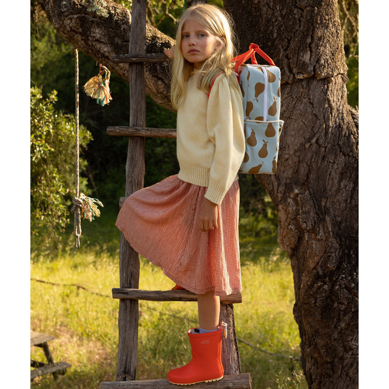 Großer Kinderrucksack "Farmhouse Jeans Pear"