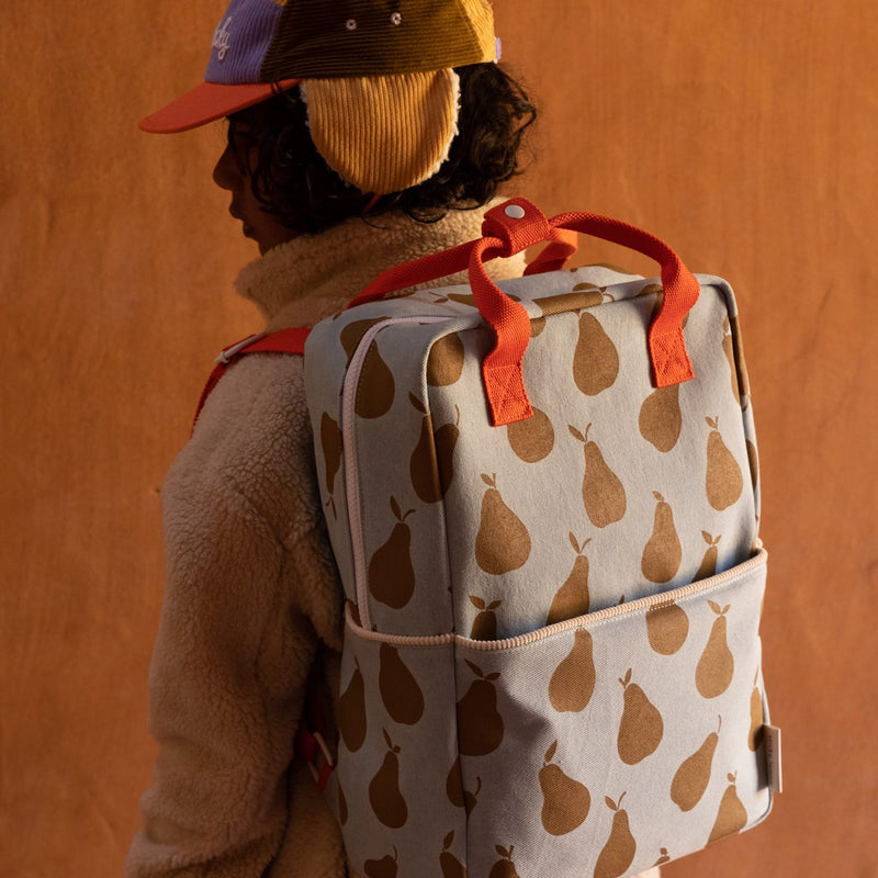 Großer Kinderrucksack "Farmhouse Jeans Pear"