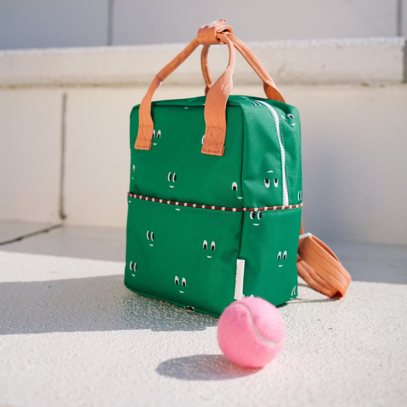 Kleiner Kinderrucksack "Better Together Eyes Golf Green"
