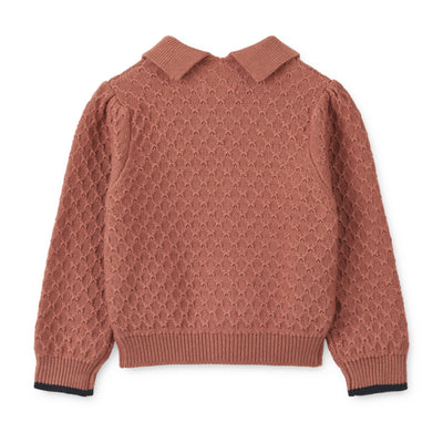Strick-Cardigan "Jane Dark Rosetta"
