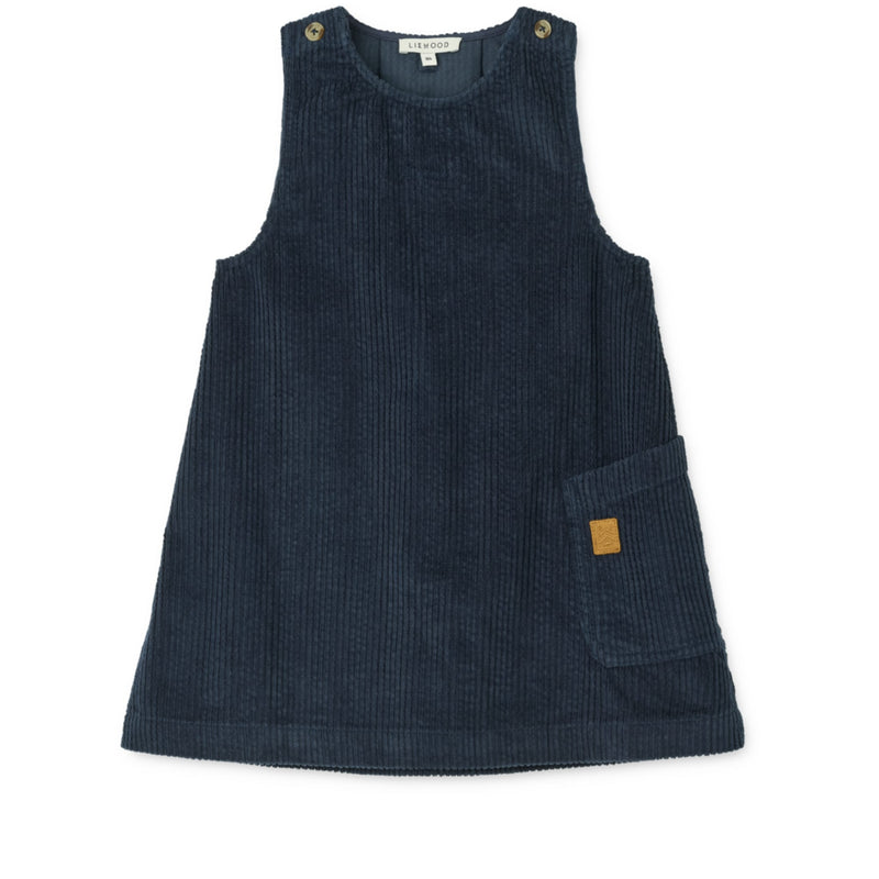 Cordkleid für Mädchen"Annamay Classic Navy"