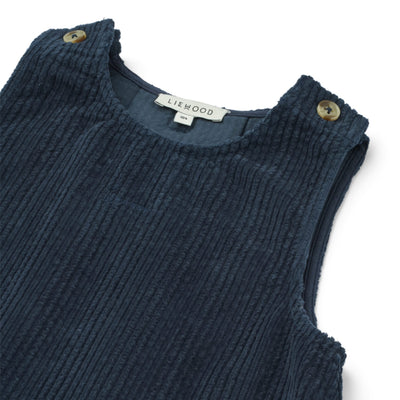 Cordkleid für Mädchen"Annamay Classic Navy"