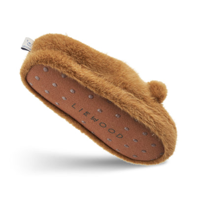 Hausschuhe für Kinder "Aviaja Bear Golden caramel"