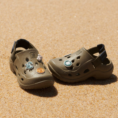 Sommersandalen "Milas Khaki / black"