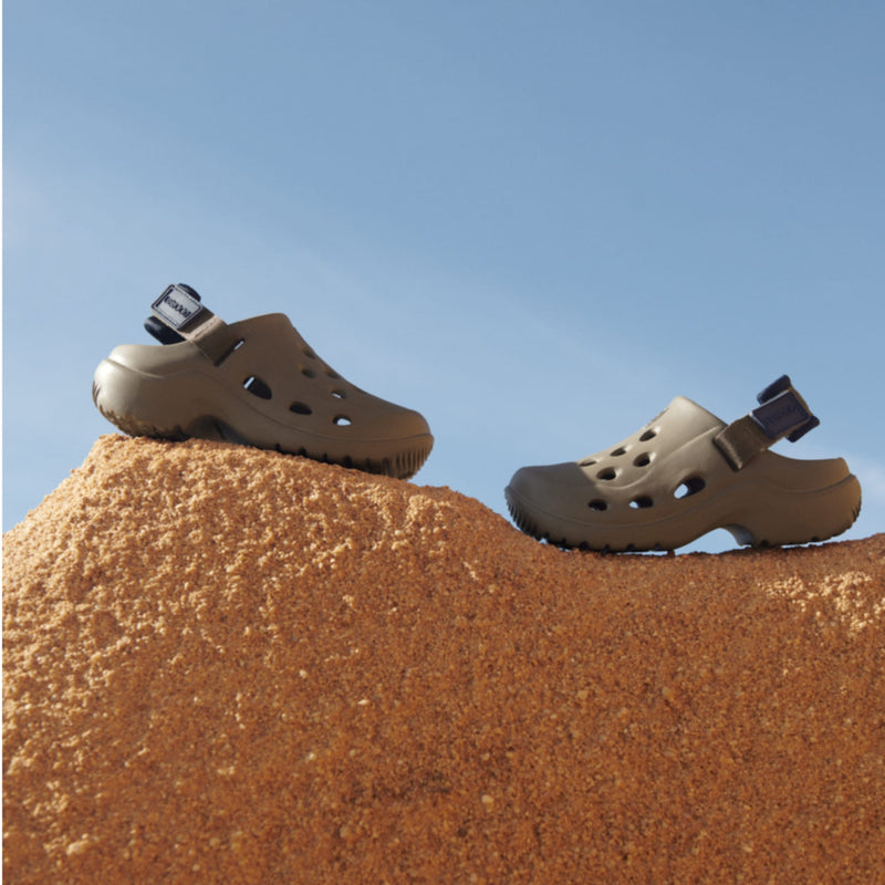 Sommersandalen "Milas Khaki / black"