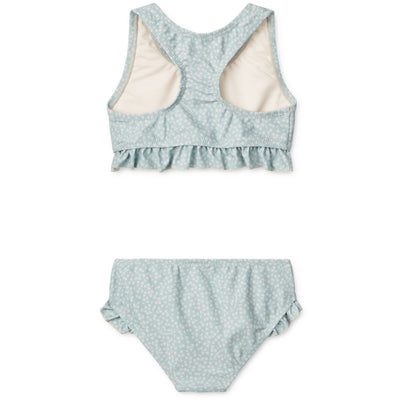 Bikini "Cherry blossom / Ice blue"