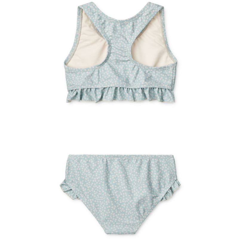 Bikini "Cherry blossom / Ice blue"