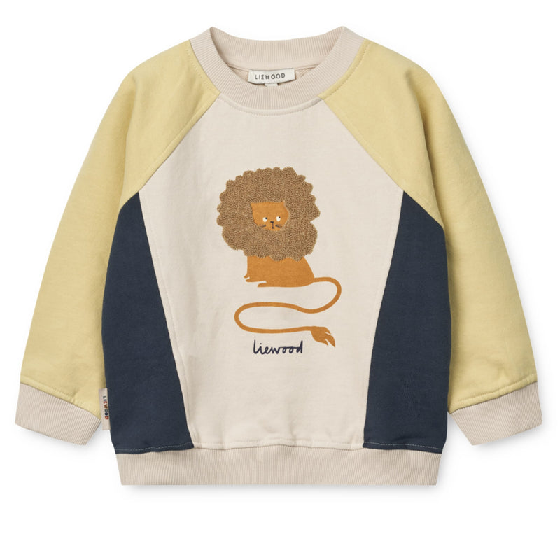 Sweatshirt "Aude Circus lion / Sandy"
