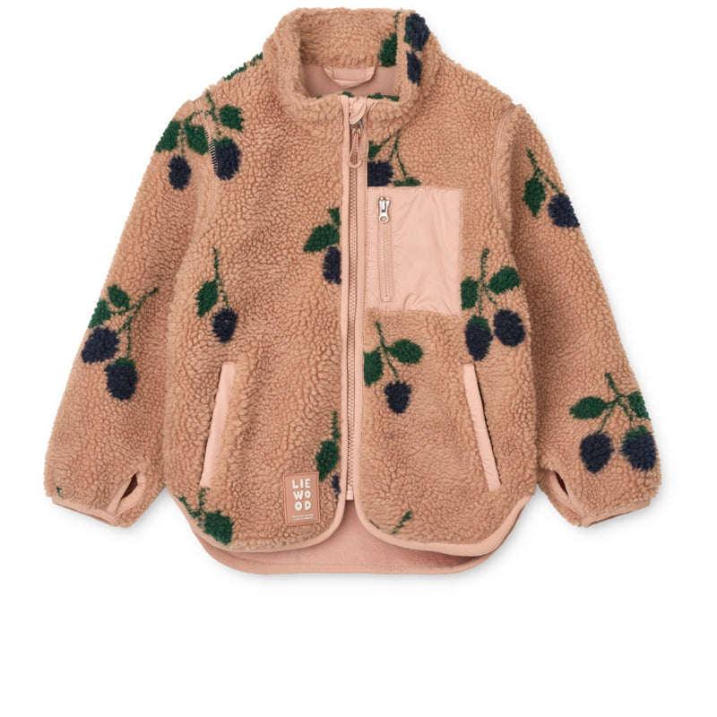 Plüschjacke “Nolan Berry / Pale Tuscany"