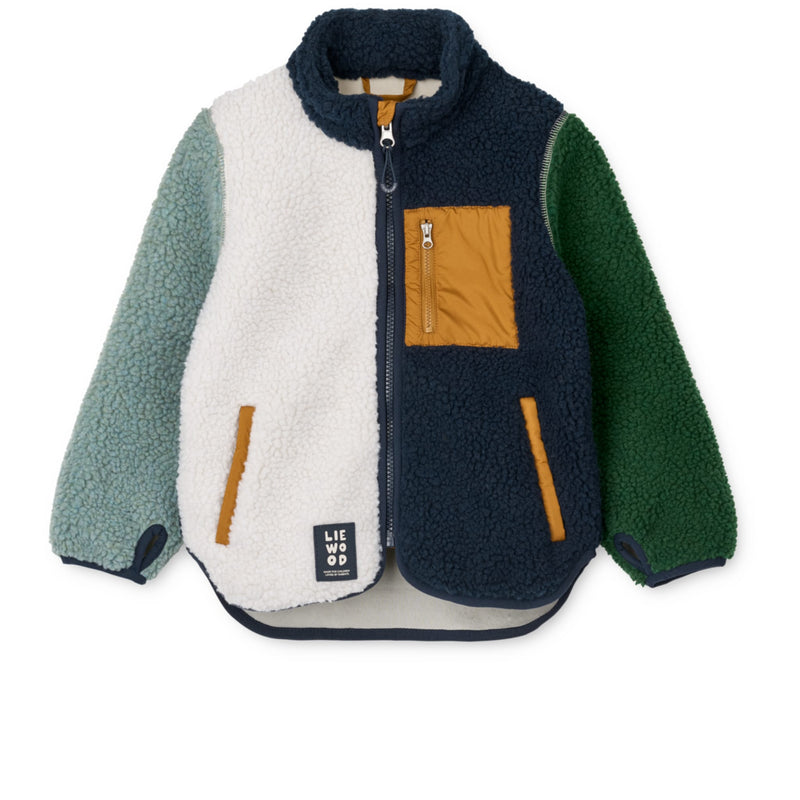 Plüschjacke “Nolan Peppermint multi mix"