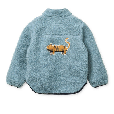 Plüschjacke “Nolan Beach blue"