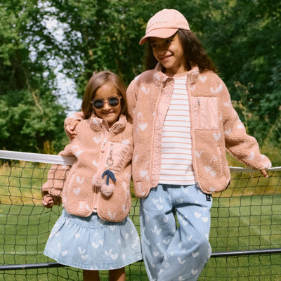 Plüschjacke “Nolan Sweethearts / Pale tuscany"