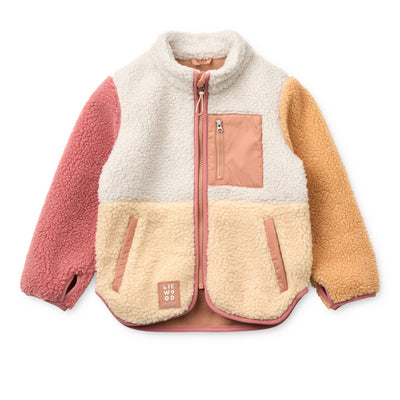 Plüschjacke “Nolan Apple blossom multi mix"